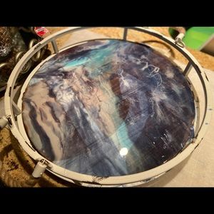 Epoxy resin tray 2 coasters